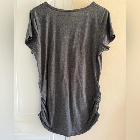 Saint Patrick’s Day maternity short sleeve t-shirt XL Extra Lucky this year gray - Picture 3 of 3